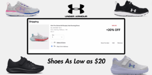 &Lt;S&Gt;Dont Miss This Huge Under Armour Shoe Sale For Kids! + 30% Off Additional Coupon!&Lt;/S&Gt; Expired (Working In 2025)